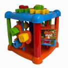 Brinquedo Educativo Bloco Baby Caixa Auxilia Na Coordenação
