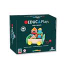 Brinquedo educativo carrinho de madeira crie e monte - polibrinq