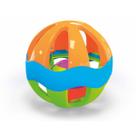 Brinquedo Educativo Chocalho de Bolinha Sensorial Colorida Para Bebe Criança