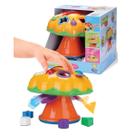 Brinquedo Educativo Cogumelo Didático Grand Forma Geométrica