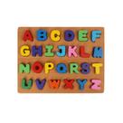 Brinquedo Educativo de Madeira Letras - Alfabetização Brincando