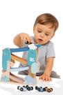 Brinquedo Educativo de Madeira Torre com Carrinhos Buba