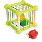 Brinquedo Educativo Desafio à Fio Cubo Com Elástico Tateti