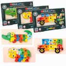 Brinquedo Educativo EducaPlay Quebra-Cabeça Madeira Sortido