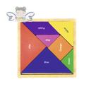 Brinquedo Educativo Em Madeira Jogo Tangram
