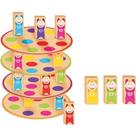 Brinquedo Educativo Equilibra Bebês Madeira 36 Peças Nig Brinquedos Brinquedo Educativo Equilibra Bebês Madeira 36 Peças Nig Brinquedos