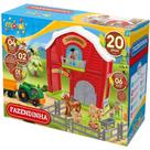 Brinquedo Educativo Fazendinha Maral com 21 Peças
