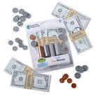 Brinquedo Educativo Fintend Play Money - 150 Peças - Para Crianças Acima de 3 Anos