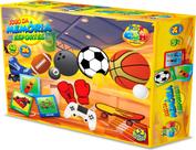 Brinquedo Educativo Infantil Jogo da Memoria Esportes