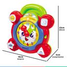 Brinquedo Educativo Interativo Com Luzes Músicas e Sons do Clima Sr. Relógio Hora de Brincar Winfun