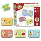 Brinquedo Educativo Jogo Oque Eu Como Quebra Cabeça Figuras