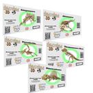 Brinquedo Educativo Kit 5 Dinossauros Quebra Cabeça 3D Brinquedo Educativo Kit 5 Dinossauros Quebra Cabeça 3D