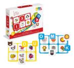 Brinquedo Educativo Loto Das Letras Aprenda O Alfabeto
