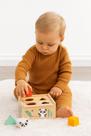 Brinquedo Educativo Madeira Bebê Encaixe Formas Infantil