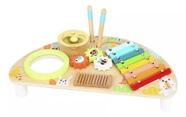 Brinquedo Educativo Madeira -mesa Musical - Tooky Toy