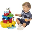 Brinquedo Educativo Monta Castelo Com Blocos - 10 Peças E Tobogã Brinquedo Educativo Monta Castelo Com Blocos - 10 Peças E Tobogã