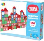Brinquedo Educativo Pequeno Engenheiro 100 Pçs Em Madeira Brinquedo Educativo Pequeno Engenheiro 100 Pçs Em Madeira