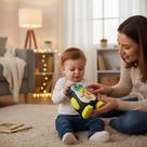 Brinquedo Educativo Pinguino Didático Infantil com Som e Luzes, Multicolorido, Coordenação e Aprendizado