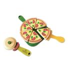 Brinquedo Educativo Pizza Comidinhas Cozinha Madeira Newart