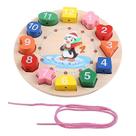 Brinquedo educativo Puzzle Alarm Clock Jigsaw para crianças