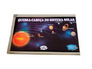 Brinquedo Educativo Quebra Cabeça Sistema Solar 12 Peças