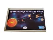Brinquedo Educativo Quebra Cabeça Sistema Solar 12 Peças