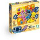 Brinquedo Educativo Stitch Pega Pompom Placas Madeira Pompons Pinças Nig Brinquedos