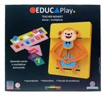 Brinquedo Educativo Teacher Monkey Somar e Multiplicar Brinquedo Educativo Teacher Monkey Somar e Multiplicar
