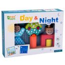 Brinquedo educativo Wooden Prince & Princess Game para crianças