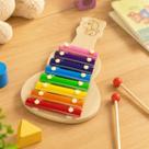 Brinquedo Educativo Xilofone Madeira Teclado Musical Didático VIOLÃO