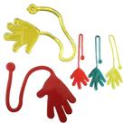 Brinquedo elástico para mãos, borracha infantil XIANQI, 10 cm, 12 peças