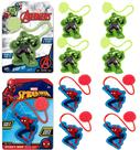 Brinquedo elástico pegajoso JA-RU Marvel Spiderman & Hulk para crianças