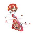 Brinquedo Elétrico De Montanha-Russa De Natal Com Luzes LED E Música, Conjunto De Brinquedos Do Brinquedo Elétrico De Montanha-Russa De Natal Com Luzes LED E Música, Conjunto De Brinquedos Do
