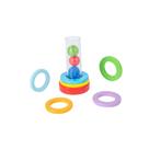 Brinquedo empilhável de anéis e bolas Adena Montessori de 6 a 12 meses