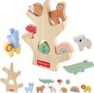 Brinquedo empilhável de madeira Fisher-Price Balance Tree, 10 peças 3+