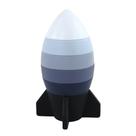 Brinquedo empilhável de silicone Hudson Baby Rocket Design
