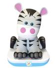 Brinquedo empilhável Stack-a-Roos Baby Zebra Salus Brands 12 meses ou mais