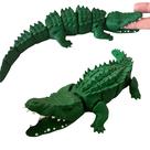 Brinquedo Enfeite De Mesa Jacaré Crocodilo Articulado