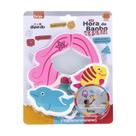 Brinquedo EVA Hora Do Banho Sereia/ Espelho - 3 Peças - BRW