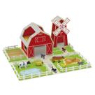 Brinquedo Fazendinha Casa E Moinho Em Madeira - Junges 551