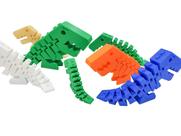Brinquedo Fidget Dinossauro T-Rex Flexível Clever Contraptions