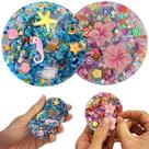 Brinquedo Fidget Picky Pad multicolorido de 2 peças para adultos