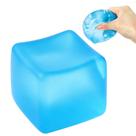 Brinquedo Fidget Squishy Cubo de Gelo Azul 5,5 cm para Alívio do Estresse Brinquedo Fidget Squishy Cubo de Gelo Azul 5,5 cm para Alívio do Estresse