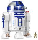 Brinquedo Fisher-Price Imaginext Star Wars R2-D2 com luzes para crianças a partir de 3 anos