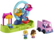 Brinquedo Fisher-Price Little People Parque de Diversões com Roda-Gigante