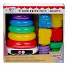 Brinquedo Fisher Price Piramide De Argolas 80 Anos - Jgr50 Brinquedo Fisher Price Piramide De Argolas 80 Anos - Jgr50