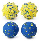 Brinquedo flutuante durável com 4 bolas de tênis para cães Moonorange Brinquedo flutuante durável com 4 bolas de tênis para cães Moonorange