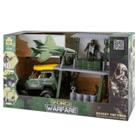 Brinquedo Forte Militar Force Warfare Com Jipe E Soldado Brinquedo Forte Militar Force Warfare Com Jipe E Soldado