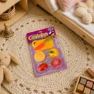 Brinquedo Frutas Crec Feira Comidinha Gruda Desgruda 6 Peças Brinquedo Frutas Crec Feira Comidinha Gruda Desgruda 6 Peças