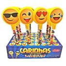 Brinquedo Frutitos Balinhas Com Emoji 12 Unidades - Letti Brinquedo Frutitos Balinhas Com Emoji 12 Unidades - Letti